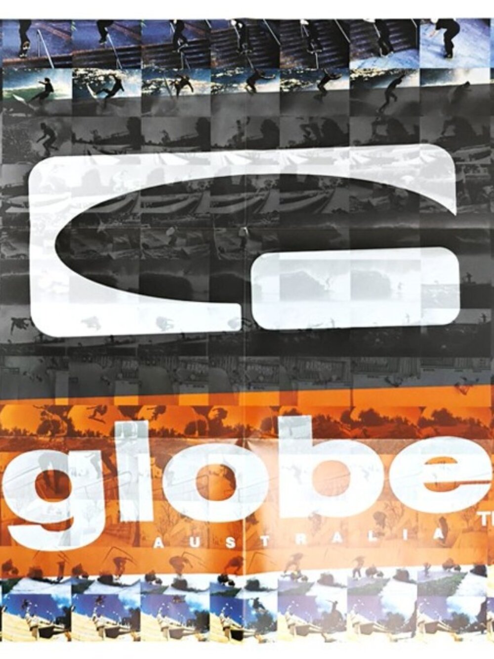 [2001, 2002] RARE Globe Skate Skateboard Promo Poster World Industries Thrasher